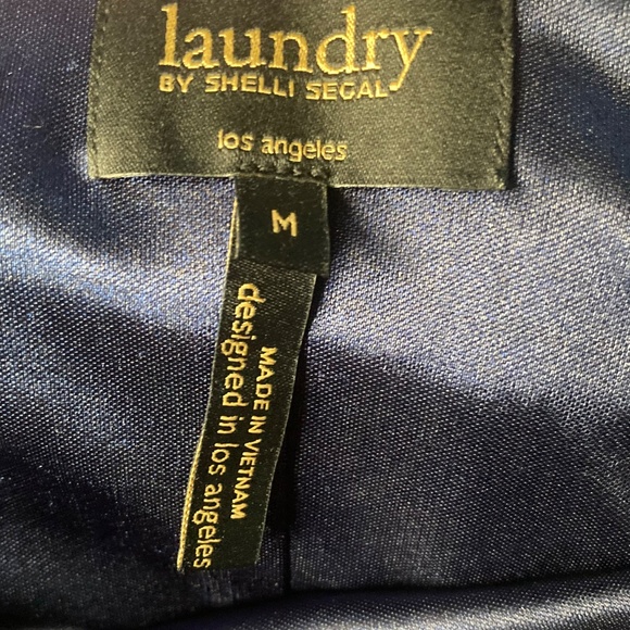 Laundry by Shelli Segal - printed tunic dress sz M patterned - 3/4 sleeve - Picture 5 of 5